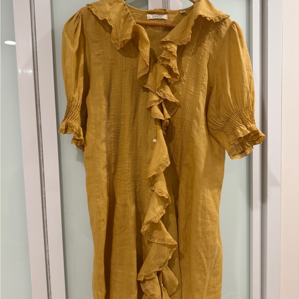 Doen Piper Dress in Semolina